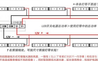 灯带并联怎么接线 led灯带电线并联