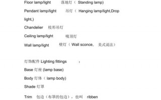 led相关英语词汇 led灯英文文章