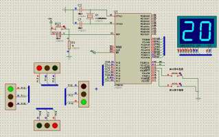 交通灯pcb原理图 led交通灯图片