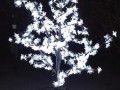 树干自制树灯 用led灯做树