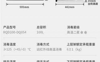 消毒柜上层使用多少度电费