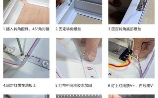 led软膜灯图片,软膜灯箱led灯条接线示意图 