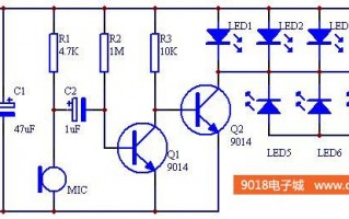 声控led旋律灯工作原理