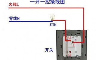  led灯单开关接线「灯单开怎么接」