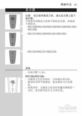 飞利浦剃须刀字母表示什么意思-第1张图片-DAWOOD LED频闪灯