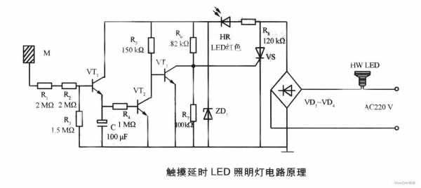 led触摸灯维修视频,led触摸灯电路图 -第1张图片-DAWOOD LED频闪灯