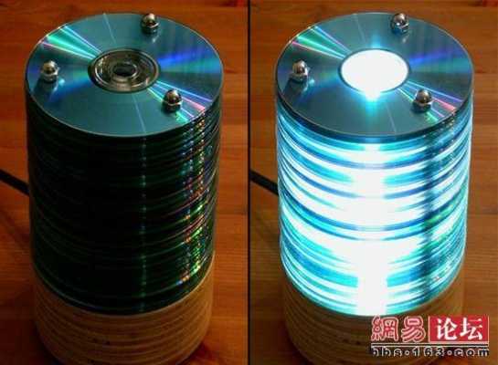 废旧光碟改造led灯-第2张图片-DAWOOD LED频闪灯