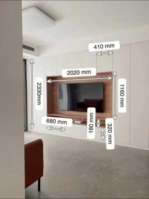 嵌入式电视四周预留尺寸两公分 内嵌电视四周最少预留多少-第2张图片-DAWOOD LED频闪灯