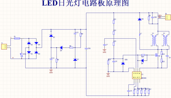  led灯480w「LeD灯电路图」-第1张图片-DAWOOD LED频闪灯