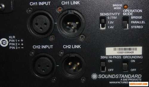 音响c0是什么意思,音响ch1是什么意思 -第2张图片-DAWOOD LED频闪灯