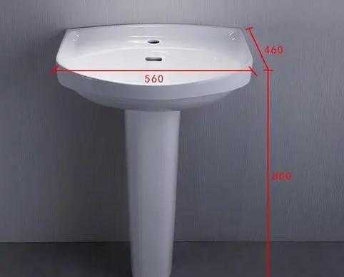 洗手盆的给水高度是多少,洗手盆的给水高度是多少合适 -第2张图片-DAWOOD LED频闪灯