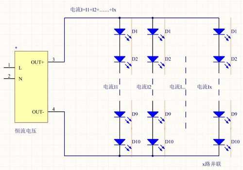 led灯驱动电源如何接线 led灯都驱动电源-第3张图片-DAWOOD LED频闪灯