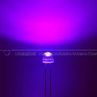 紫色led灯珠结构-第1张图片-DAWOOD LED频闪灯