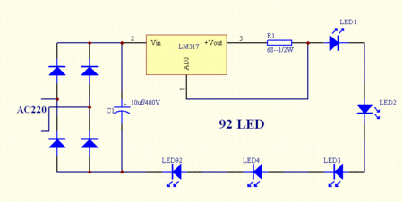 lm3421led灯的简单介绍-第1张图片-DAWOOD LED频闪灯