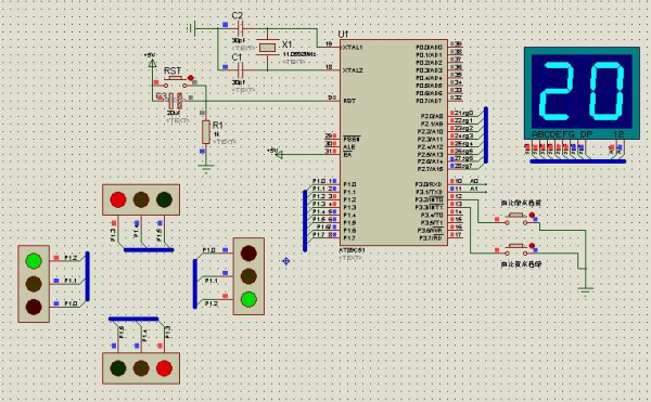 交通灯pcb原理图 led交通灯图片-第1张图片-DAWOOD LED频闪灯