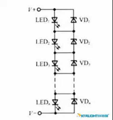 led灯珠线路排列是怎样的-第2张图片-DAWOOD LED频闪灯