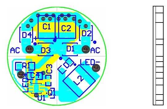 pcb板led灯图案（led在pcb原理图中是什么样的）-第3张图片-DAWOOD LED频闪灯