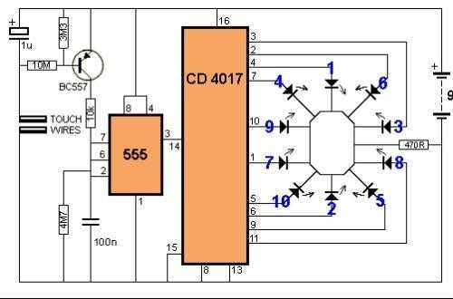 音乐彩色led灯带_led彩色灯带控制器电路图-第2张图片-DAWOOD LED频闪灯