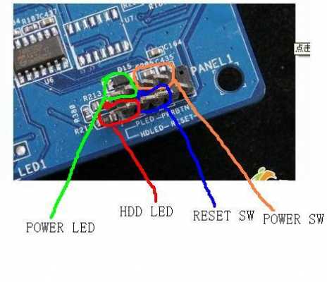  主机的led灯按钮「电脑主机led灯怎么接线」-第1张图片-DAWOOD LED频闪灯