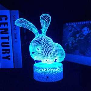 led发光兔子夜灯,兔子灯多少钱 -第2张图片-DAWOOD LED频闪灯