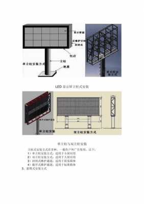  如何固定led广告灯「led广告屏怎么安装墙上」-第3张图片-DAWOOD LED频闪灯