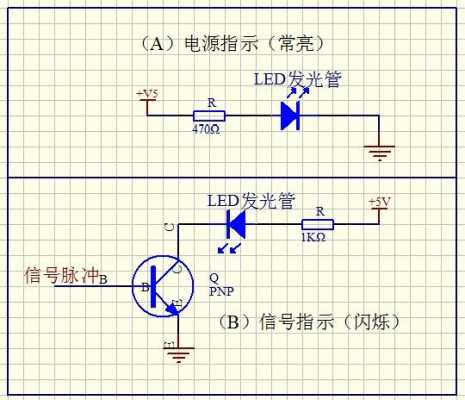  LED灯指示电路状态「led指示灯电路工作原理」-第2张图片-DAWOOD LED频闪灯