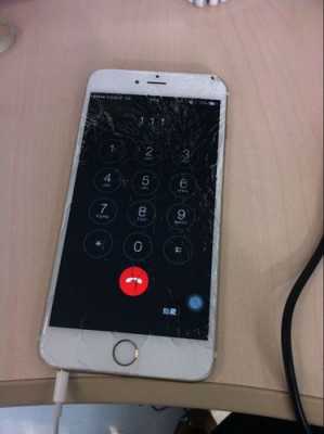苹果6镜头玻璃碎了 iphone6plus镜头碎了-第1张图片-DAWOOD LED频闪灯