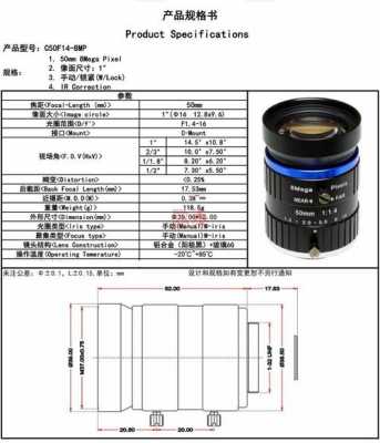 镜头卡口尺寸多少mm-第1张图片-DAWOOD LED频闪灯