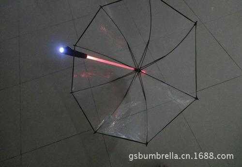 led灯透明伞拍照（带led灯的雨伞）-第3张图片-DAWOOD LED频闪灯