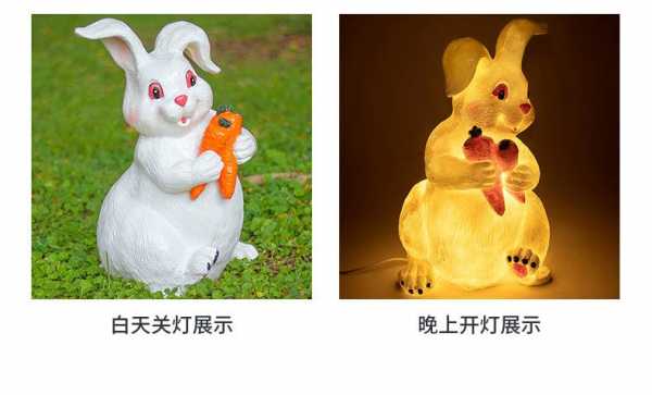 创意兔子灯-led灯兔子模型-第2张图片-DAWOOD LED频闪灯