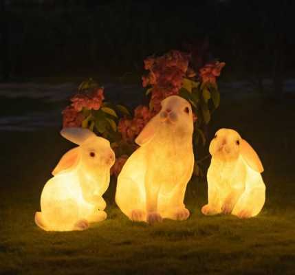 创意兔子灯-led灯兔子模型-第1张图片-DAWOOD LED频闪灯