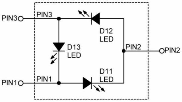led串灯电路图 led串串灯工作原理-第3张图片-DAWOOD LED频闪灯