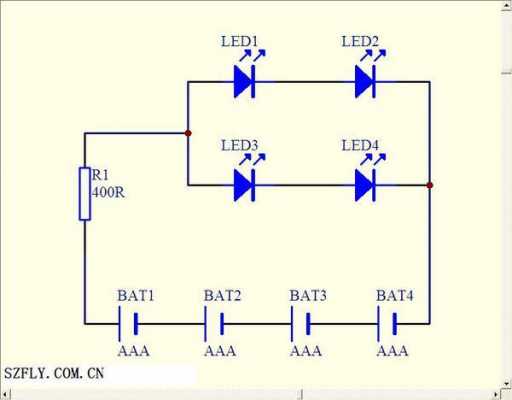 led灯珠电路学习_led灯珠线路图-第1张图片-DAWOOD LED频闪灯