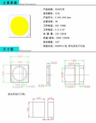 led灯珠3030功率-第3张图片-DAWOOD LED频闪灯