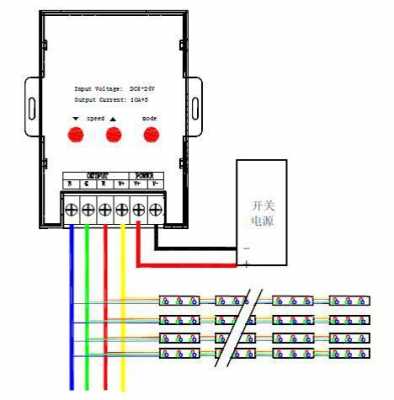  睿致接LED灯「led灯接线安装图解」-第2张图片-DAWOOD LED频闪灯