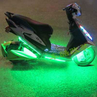  摩托加装led灯条「摩托车加装灯光」-第1张图片-DAWOOD LED频闪灯