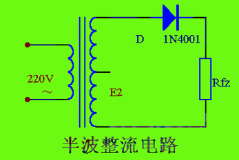 半波整流接led灯（半波整流器）-第1张图片-DAWOOD LED频闪灯