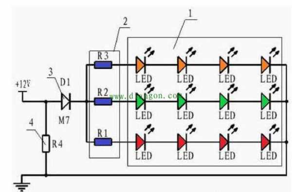 led灯家庭图片大全（家用led灯原理图）-第2张图片-DAWOOD LED频闪灯