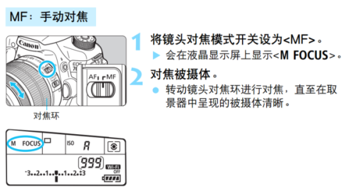 佳能镜头手动对焦怎么操作 佳能镜头如何手动对焦-第1张图片-DAWOOD LED频闪灯