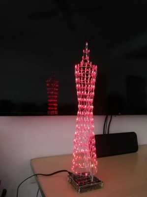 广州塔led灯制作-第1张图片-DAWOOD LED频闪灯