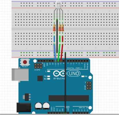arduino控制led灯条,arduino控制rgbled灯 -第3张图片-DAWOOD LED频闪灯